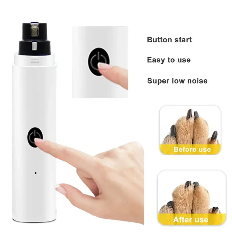 Rechargeable Electric Pet Nail Grinder