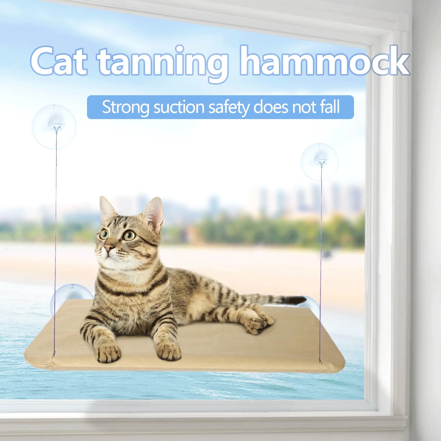 Cat Hammock – Removable Cover & Space-Saving Design