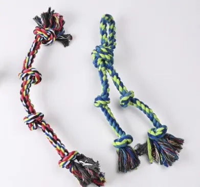 Double Knot Chew Toy – Durable Rope Toy for Dogs