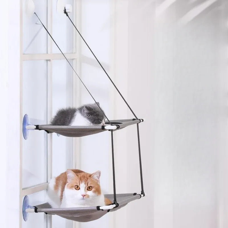 Double Layer Cat Window Perch