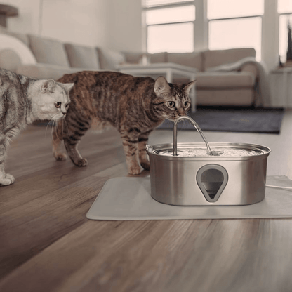 NPET 3.5L Stainless Steel Cat Fountain