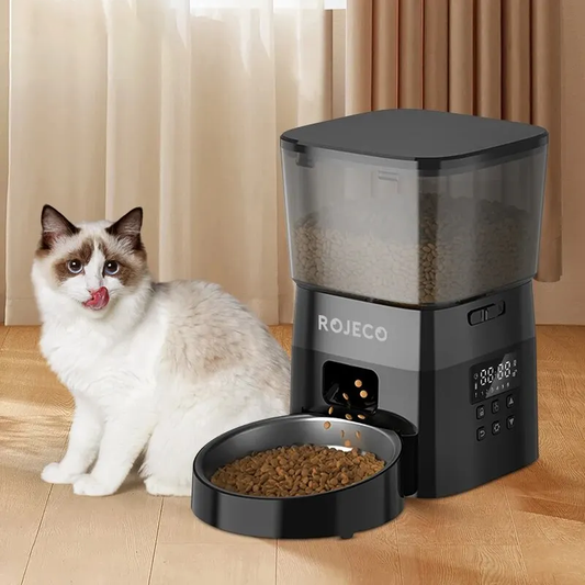 Rojeco Automatic Cat Feeder 2L Capacity